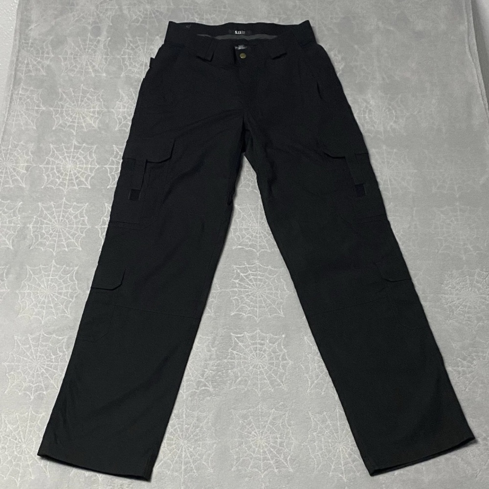 5.11 Tactical EMS Pants Mens 32 x 34 Black Regular Fit Utility Ripstop Cargo